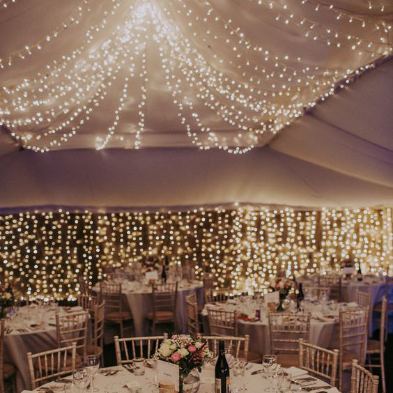 Wypożyczalnia dekoracji ślubnych i weselnych - girlandy światełek
