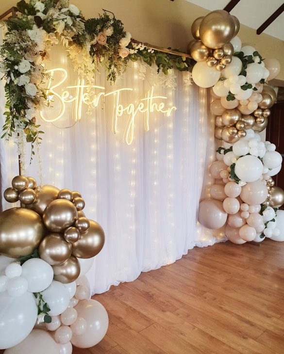 Ścianka balonowa na wesele